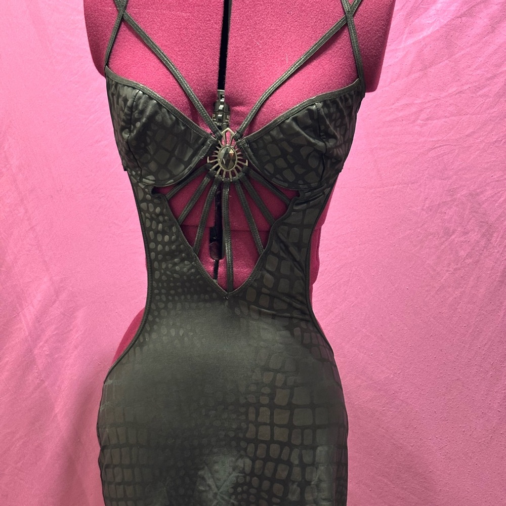Dreamgirl Black low back sexy wear